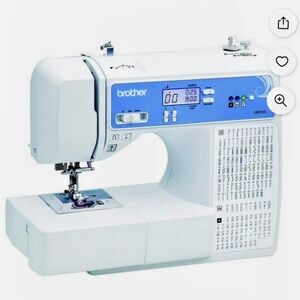Brother White and Blue Sewing Machine